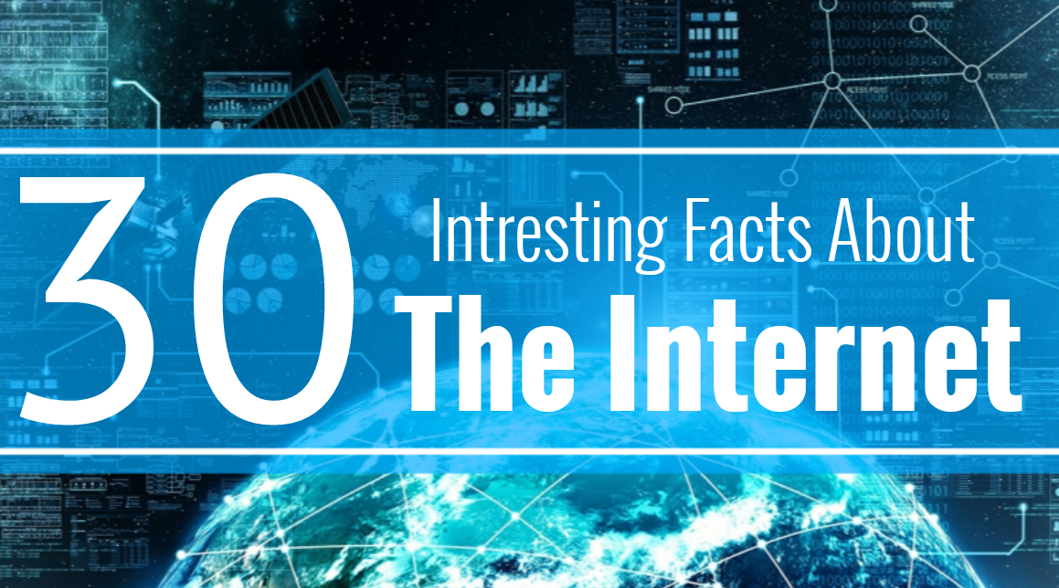 30 intresting facts about the internet