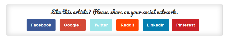DC Simple Share buttons - 20 Best Social Sharing Plugins For WordPress