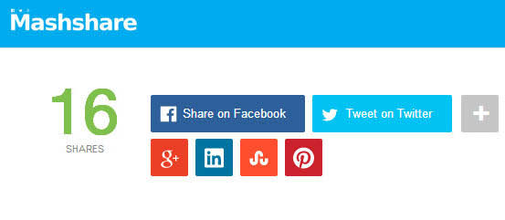 mashshare - 20 Best Social Sharing Plugins For WordPress