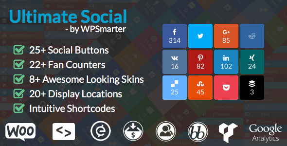 ultimate social deux- 20 Best Social Sharing Plugins For WordPress