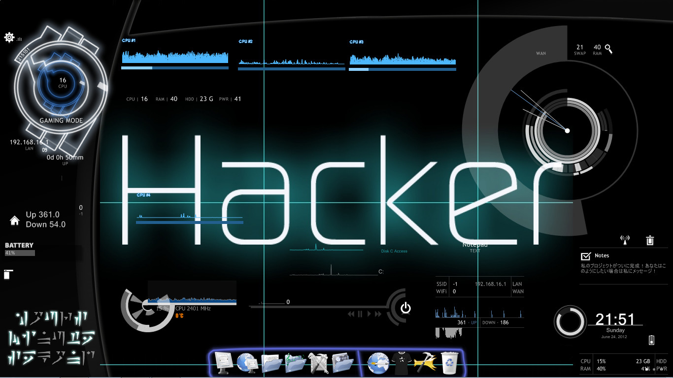 Top 3 Inspiring Cool Hackers Theme For Windows